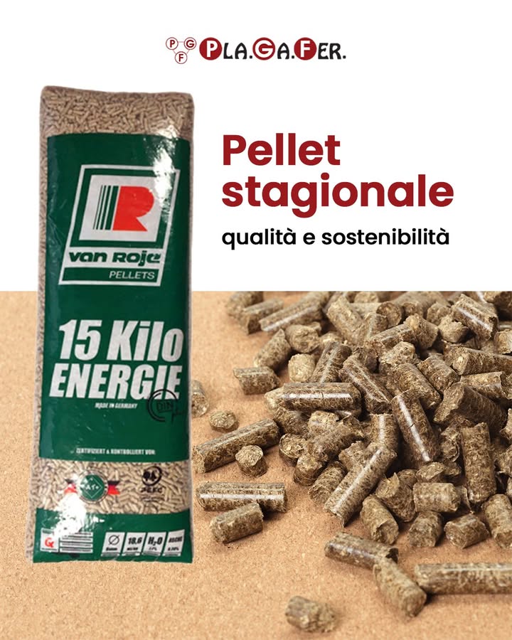 Pellet 𝐕𝐀𝐍 𝐑𝐎𝐉𝐄 🔥
Non farti trovare impreparato 👉 riscaldati con